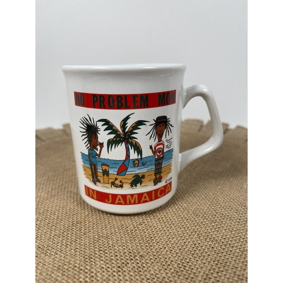 RARE Vintage Beavis and Butt-head Coffee Tea Mug Cup Jamaica Rastafarian Y2K - Picture 1 of 10